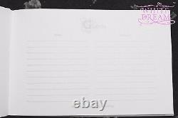 Ivory / White Wedding Guest Book and Pen Set Rose Flowers Boxed NEW