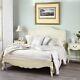 Juliette Shabby Chic Champagne 5ft King Size Bed, Cream French Bed Frame Quality