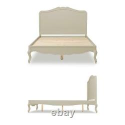 Juliette Shabby Chic Champagne 5FT King size Bed, Cream French bed frame QUALITY