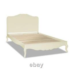 Juliette Shabby Chic Champagne 5FT King size Bed, Cream French bed frame QUALITY