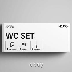 Keuco WC Set Matt Black Brand New & Sealed