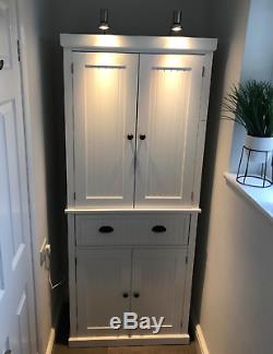 Kitchen Dresser Cabinet Tall Pantry Furniture Large Storage Unit Cupboard Larder
