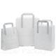 Kraft Paper Bags Brown & White Sos Party Takeaway Food Carrier Strong Handle