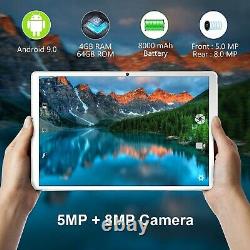 Laptop PC Tablet 2 in 1 10 Android 10 Quad-Core 4GB RAM 64GB ROM GPS SIM WIFI