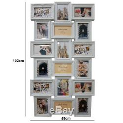 Large 18 Multi Photo Frame Love Family Friends Collage Home Wall Picture Album