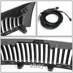 Led Drlfor 07-13 Chevy Silverado 1500 Vertical Front Bumper Hood Grille Grill