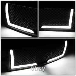 Led Drlfor 99-06 Tahoe Silverado Suburban 1500 2500 Mesh Front Hood Grille