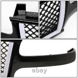 Led Drlfor 99-06 Tahoe Silverado Suburban 1500 2500 Mesh Front Hood Grille