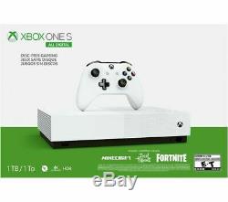 MICROSOFT Xbox One S All-Digital Edition with Minecraft, Sea of Thieves, Fortnit