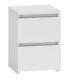 Modern White Chest Of Drawers And Bed Side