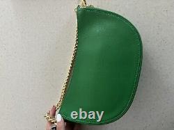MONCRIEF PEBBLE BAG BRAND NEW WITH TAGS! Leather Bag RRP £400 EMERALD GREEN