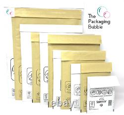 Mail Lite Bubble Padded Envelopes Mailer Bags White or Gold A000 C0 D1 F3 E2 J6