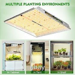 Mars Hydro TS 1000W LED Grow Lights for Indoor Plants Veg Flower Replace HPS HID