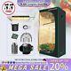 Mars Hydro Ts 600w Led Grow Light+carbon Filter Combo +grow Tent Complete Kit
