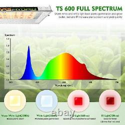 Mars Hydro TS 600W LED Grow Light Full Spectrum for Indoor Plants Veg Bloom IR