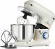 Misterchef Powerful Electric Food & Cake Kitchen Stand Mixer Large White