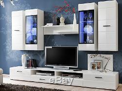 Modern Living Room Furniture Set TV Unit Shelf Cabinet Wall Cupboard Stand Gloss