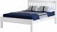 Monaco 4ft Small Double Or 4ft 6 Double Low Or High End Bed Frame In White