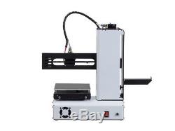 Monoprice Select Mini 3D Printer V2 White with Sample PLA Filament and MicroSD