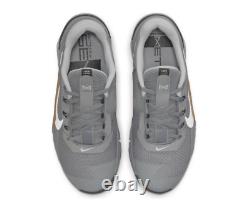 NIKE Mens Grey & White Metcon 7 Training Shoes Trainers UK 8 BRAND NEW