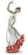 Nao By Lladro Spanish Art (white-red) #1884 Brand Nib Dancer Flower Save$$ F/sh