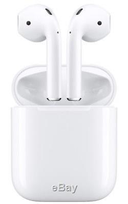 New Apple AirPods White MMEF2AM/A Genuine Airpod Retail Box Sealed. Ships Fast