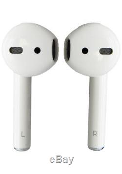 New Apple AirPods White MMEF2AM/A In Ear Bluetooth Headset Authentic Airpod