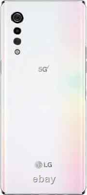 New LG Velvet 4G & 5G LMG900TM 128GB Pink White(T-Mobile + GSM Unlocked) Phone