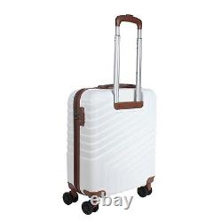 New Rocklands Lightweight 4 Wheel ABS Hard Shell Luggage Suitcase Paddington