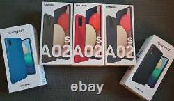 New Samsung Galaxy A03s A02 A02s 32GB 64GB 2021 Unlocked Black Blue Red White DS