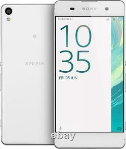 New Sony Xperia XA 16GB Single-SIM Factory Unlocked Smartphone White (F3111)