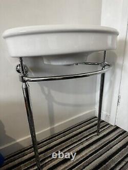 New boxed White Heritage Abingdon Claverton Washstand with Basin Sink