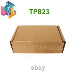New sizes Trojan Cardboard Postal Boxes Gift Mailing Small Parcel Fold Up