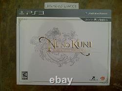 Ni no Kuni Wrath of the White Witch Wizard's Edition PS3 Brand New and Sealed