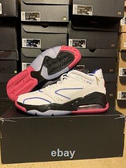 Nike Air Jordan Point Lane White Blue Pink UK 11.5 US 12.5 High OG Retro 3 Max