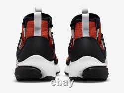 Nike Air Presto MID Utility Orange / Black / White Dc8751 800 Uk 9, 10, 11