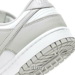 Nike Dunk Grey Fog, 8.5 UK, Low Retro White Trainers DD1391 103