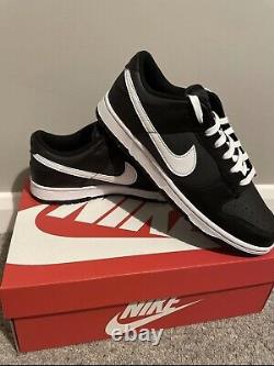 Nike Dunk Low Black White Off Noir UK Size 9 BRAND NEW? In Hand
