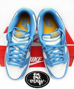 Nike Dunk Low Coast Sail University Gold UNC Blue White UK 3 4 5 6 7 8 9 US New