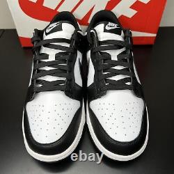 Nike Dunk Low White Black Uk3-10