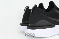 Nike Epic React Flyknit 2 Black Black White BQ8928-002