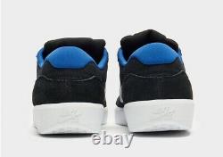 Nike SB Force 58 Black and White with Blue Accents UK Size 6