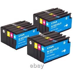 Non-OEM 953 XL Ink Cartridges for HP Officejet Pro 7740 8210 8710 8720 8725 LOT