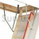 Optistep Wood Timber Folding Loft Ladder & Hatch 60cm X 111cm(280cm)attic Stairs