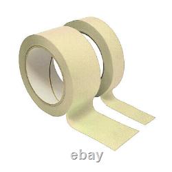 PROFESSIONAL MASKING TAPE ROLL 50M 50/25mm PAINTING AUTOMOTIVE AUTO CAR HOME