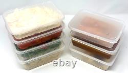 Plastic Food Containers with lids Takeaway Microwave Freezer Safe Storage Boxes