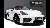 Porsche 718 Spyder Carrera White Brand New Car
