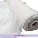 Premium Soft 100% Polycotton White Fabric Sheeting 238cm Wide For Craft Cushion
