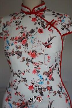 Qipao dress, Floral Print, Design, Brand New SIZE 10