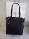 Rrp £239 Radley Black Leather Upper Grove Faux Croc Tote Bag Brand New With Tags
